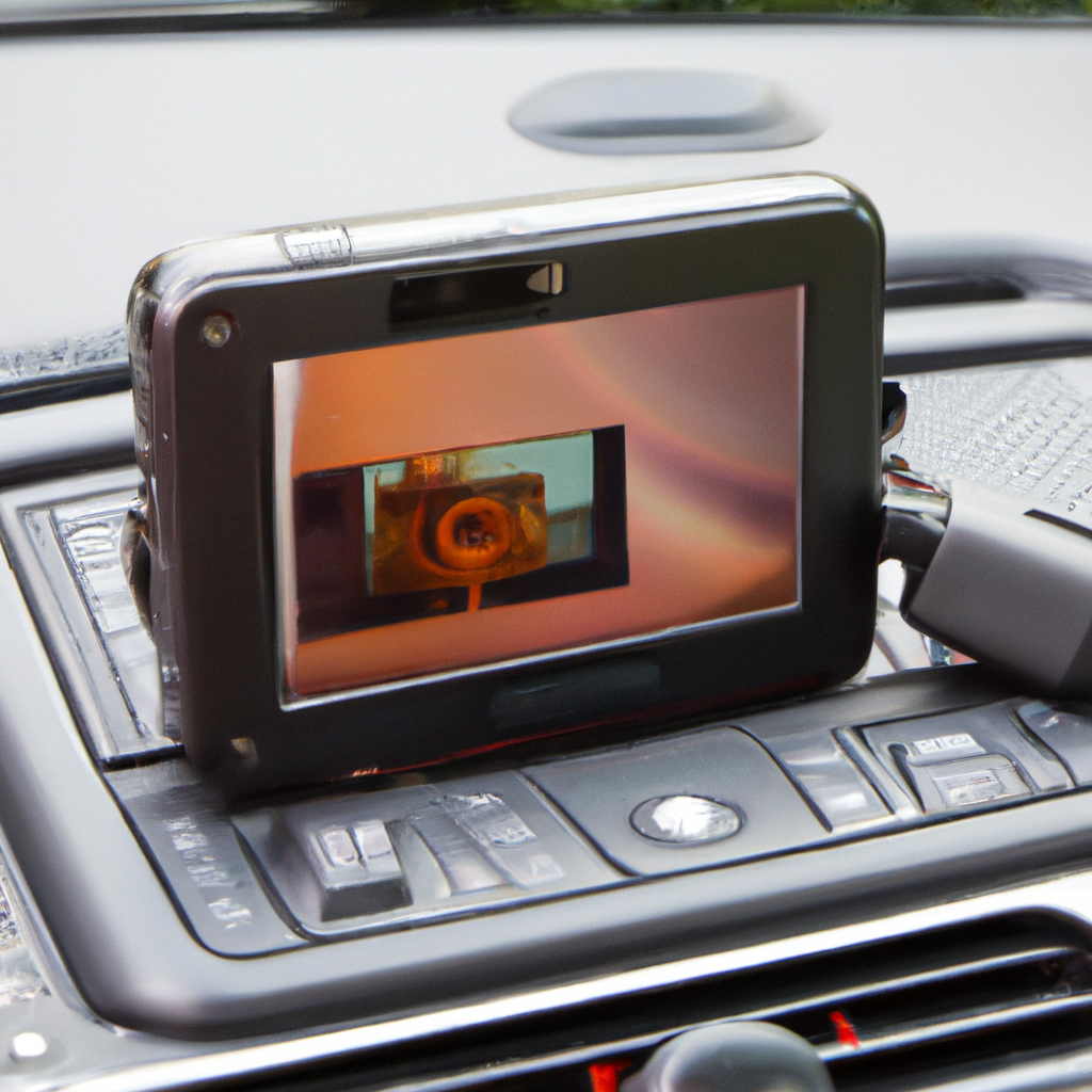 Dashcam installation for cars with a built-in DVD player