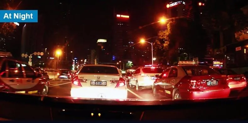 Dashcam to Record Footage at Night